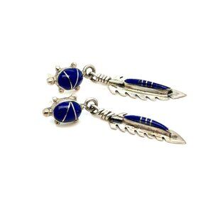 Sterling Silver Lapis Lazuli Earrings